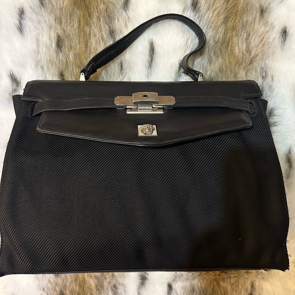 Versace Medusa Black Tote Bag